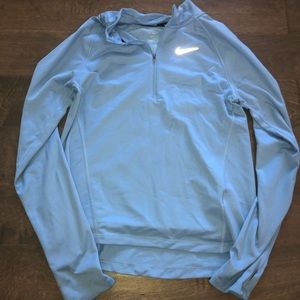 Light Blue Nike Quarter Zip Pullover